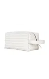 Bembien Woven Leather Pouchette In White