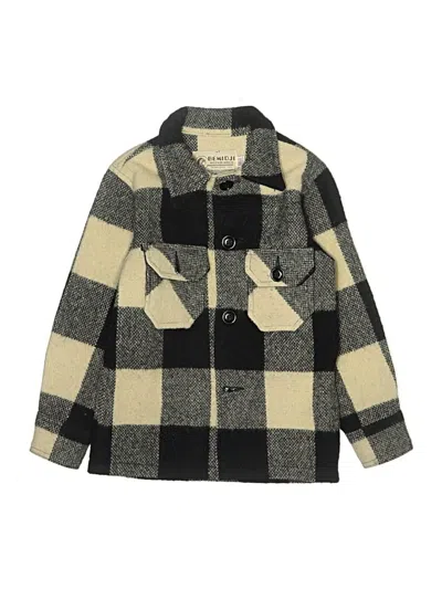 Pre-owned Bemidji Woolen Mills Kids' Coat In Gray