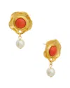 Ben-amun Ben Amun 24k Plated Earrings