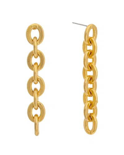 Ben-amun 24k Plated Earrings In Gold