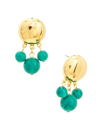 Ben-amun 24k Plated Earrings In Multi