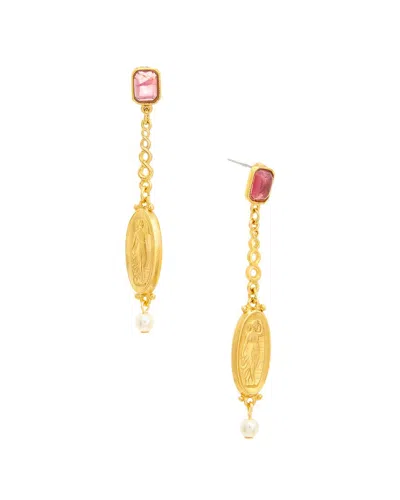 Ben-amun 24k Plated Earrings In Multi