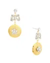 Ben-amun 24k Plated Earrings In Multi