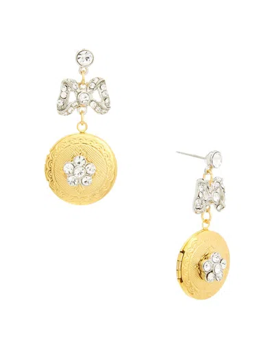 Ben-amun 24k Plated Earrings In Multi