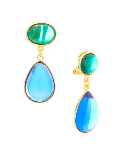 Ben-amun 24k Plated Earrings In Multi