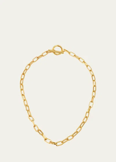 Ben-amun Anabella Gold Small Oval Chain Necklace