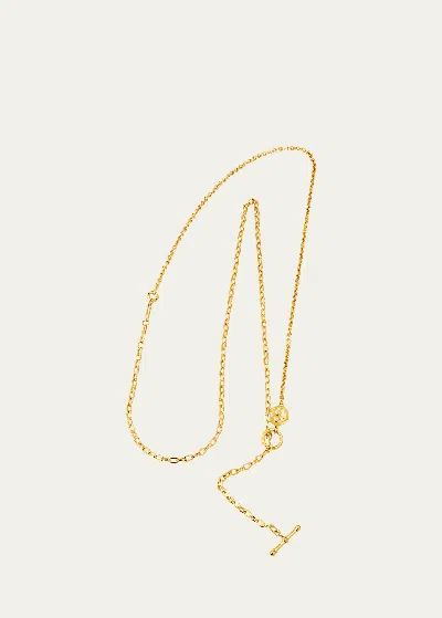 Ben-amun Arielle Gold Lariat Toggle Necklace In Yg