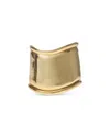 Ben-amun Ben Anum Rimmed Cuff Bracelet In Gold