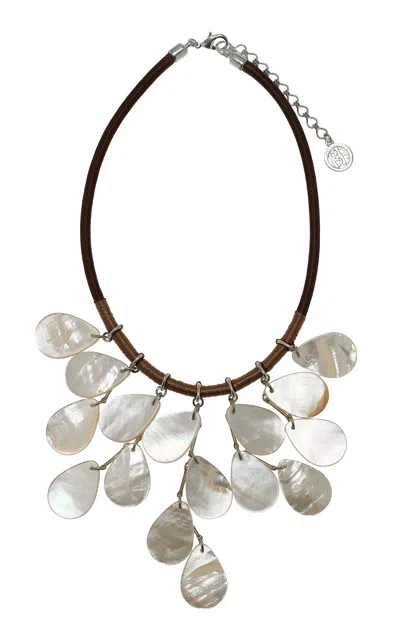 Ben-amun Exclusive 2000s Mother-of-pearl Necklace In White