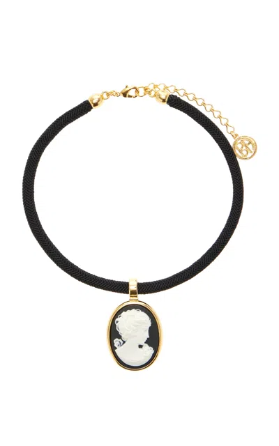 Ben-amun Exclusive Cameo Necklace In Black