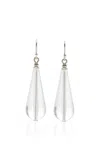 Ben-amun Exclusive Clear Resin Earrings In White