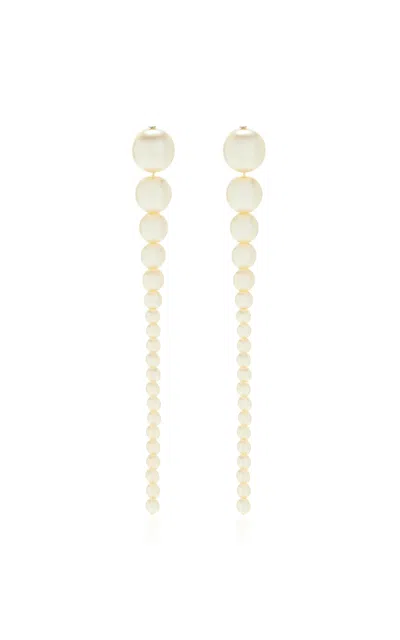 Ben-amun Exclusive Emily Pearl Earrings In White