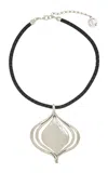Ben-amun Exclusive Leather Silver-tone Necklace