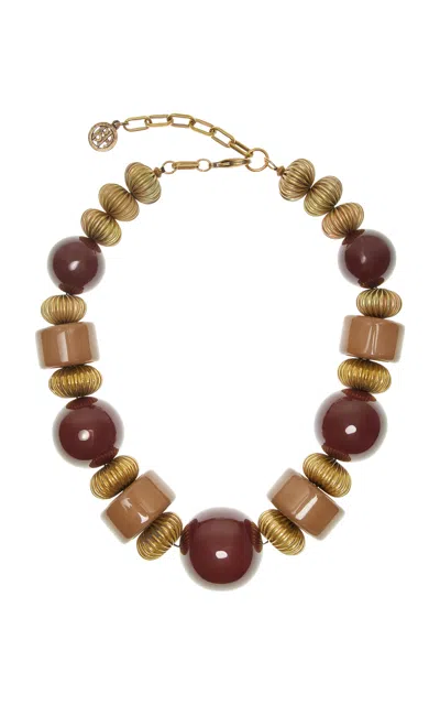 Ben-amun Exclusive Resin Necklace In Brown