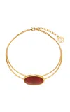 Ben-amun Exclusive Stone 24k Gold-plated Necklace In Gold