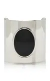 Ben-amun Exclusive Stone Silver-tone Cuff In Metallic