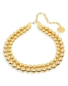 BEN-AMUN GOLDEN GRAPES DOUBLE NECKLACE, 19