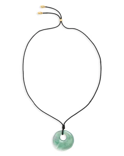 Ben-amun Resin Necklace, 14.5 In Green