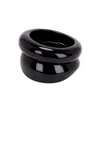 Ben-amun Set Of Two Gloria Bangles In Wooden