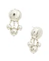 Ben-amun Silver Plated Earrings In Multi