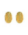 Ben-amun Textured Clip On Earrings In Gold