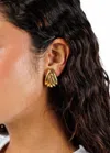Ben-amun Women's Plated Fan Clip Earrings - Large In Gold In Gold