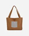 Ben Davis Canvas Tote Bag In Brown