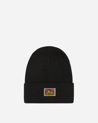 Ben Davis Logo Beanie In Black