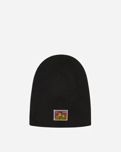 Ben Davis Logo Skully Cap In Black