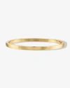 Ben Oni Polished Simple Bangle Bracelet In Gold