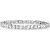 Ben Oni Round Cut Tennis Anklet In Silver