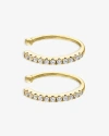 Ben Oni Set Of 2 Cz Ear Cuffs In Gold