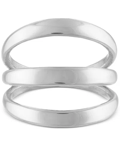 BEN ONI STAINLESS STEEL TRIPLE-SPLIT RING