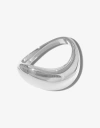Ben Oni Wave Stackable Ring In Silver