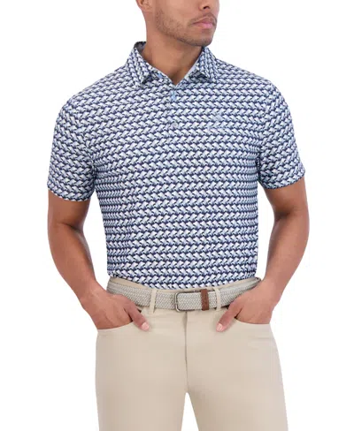 Ben Sherman 4way Stretch Golf Polo In Light Blue