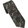 Ben Sherman Abstract Floral Jacquard Slim Tie In Multi
