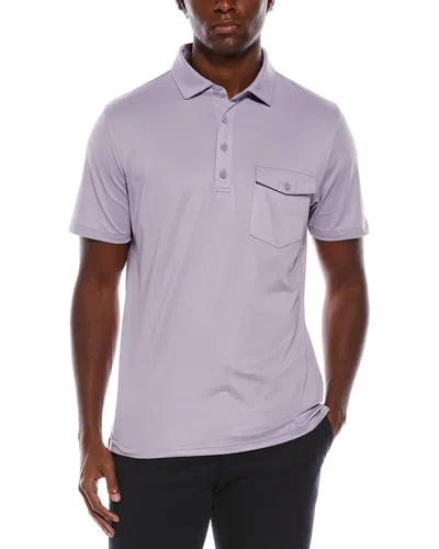 Ben Sherman Air Pique Sports Fit Polo Shirt In Purple