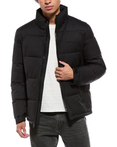 Ben Sherman Basic Puffer Coat In Black