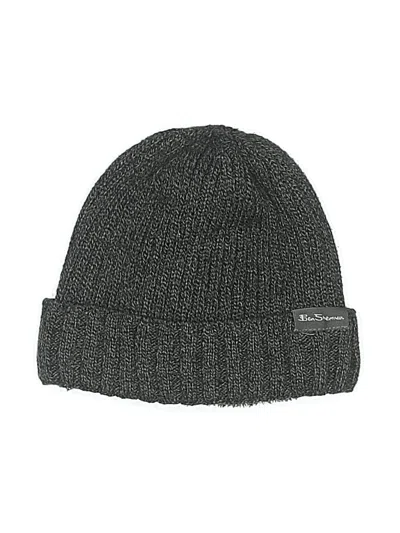 Pre-owned Ben Sherman Beanie Hat In Gray