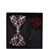 Ben Sherman Bow Tie & Lapel Pin Set