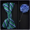 Ben Sherman Bow Tie & Lapel Pin Set In Multi