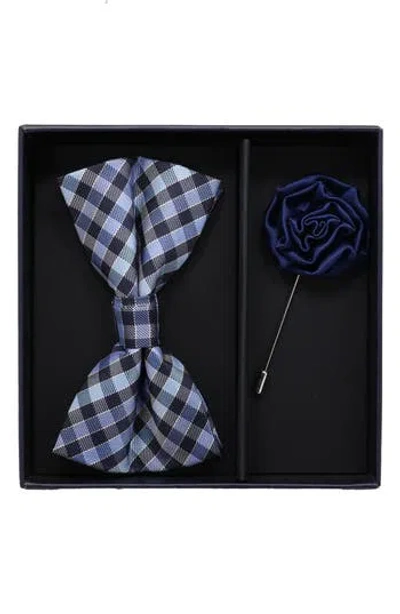 Ben Sherman Bow Tie & Lapel Pin Set