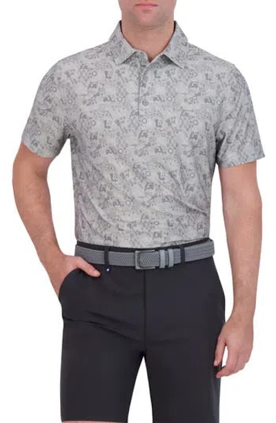 Ben Sherman Brighton Tech Jersey Polo In Grey