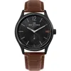 Ben Sherman Leather Men's Watch In Brown