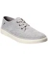 Ben Sherman Camden Canvas Sneaker In Grey