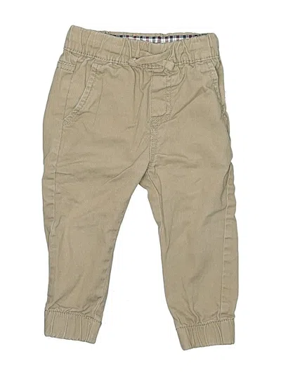Pre-owned Ben Sherman Kids' Cargo Pants In Tan