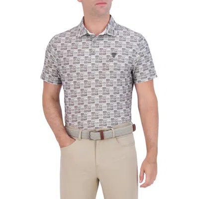 Ben Sherman Cassette Tapes Tech Jersey Golf Polo In Gray