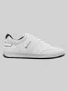 Ben Sherman Centre Perforated Sneaker In White