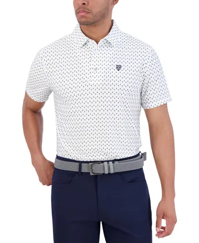 Ben Sherman Chequerboard Geo In White