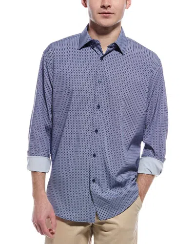 Ben Sherman Classic Fit Shirt In Blue